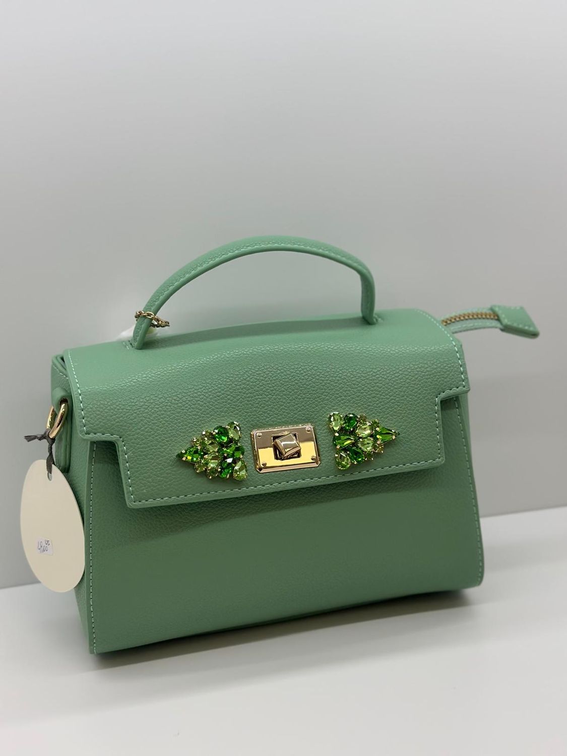 Borsa verde da cerimonia
