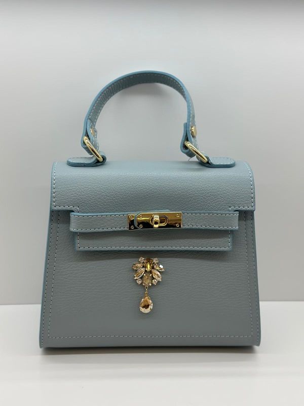Borsa azzurra da cerimonia