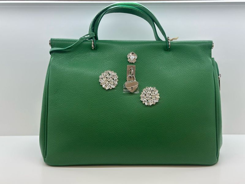 Borsa verde da cerimonia