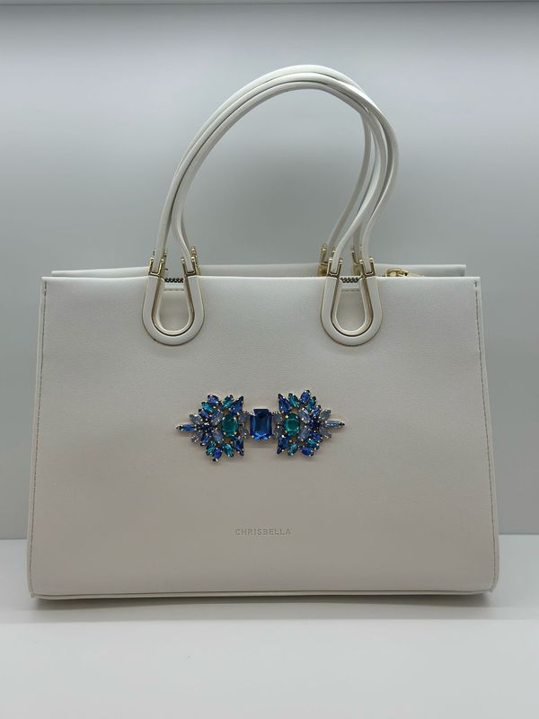 Borsa bianca da cerimonia
