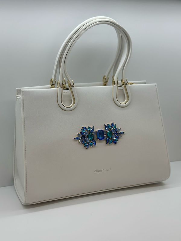 Borsa bianca da cerimonia