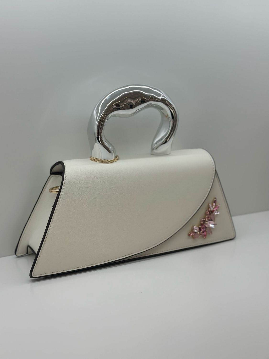 Borsa bianca da cerimonia