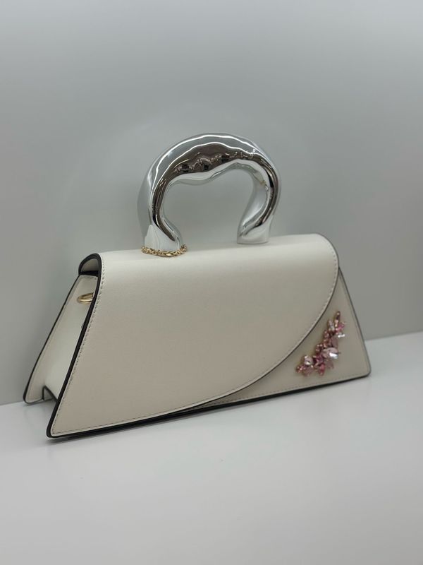 Borsa bianca da cerimonia