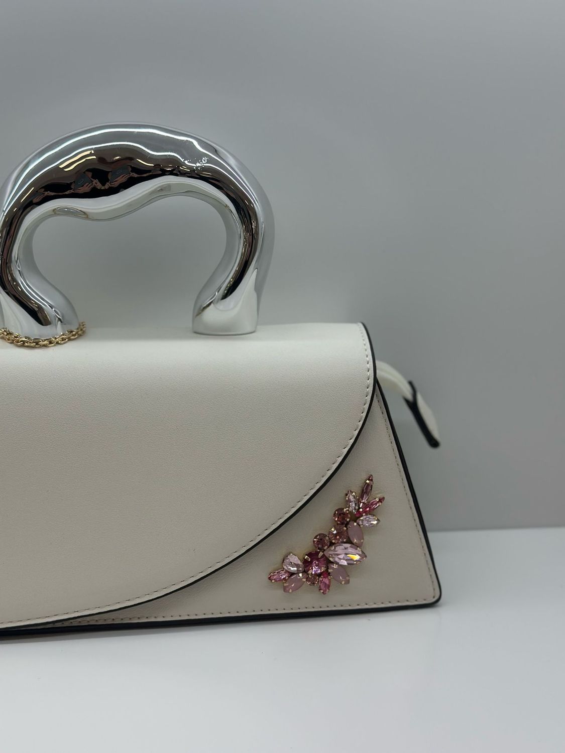 Borsa bianca da cerimonia