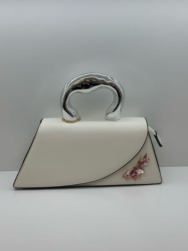 Borsa bianca da cerimonia