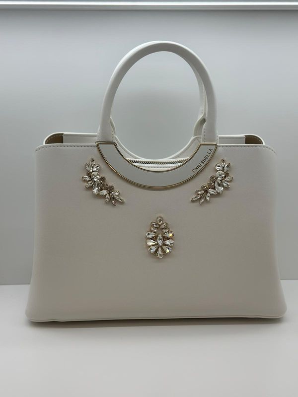 Borsa bianca da cerimonia