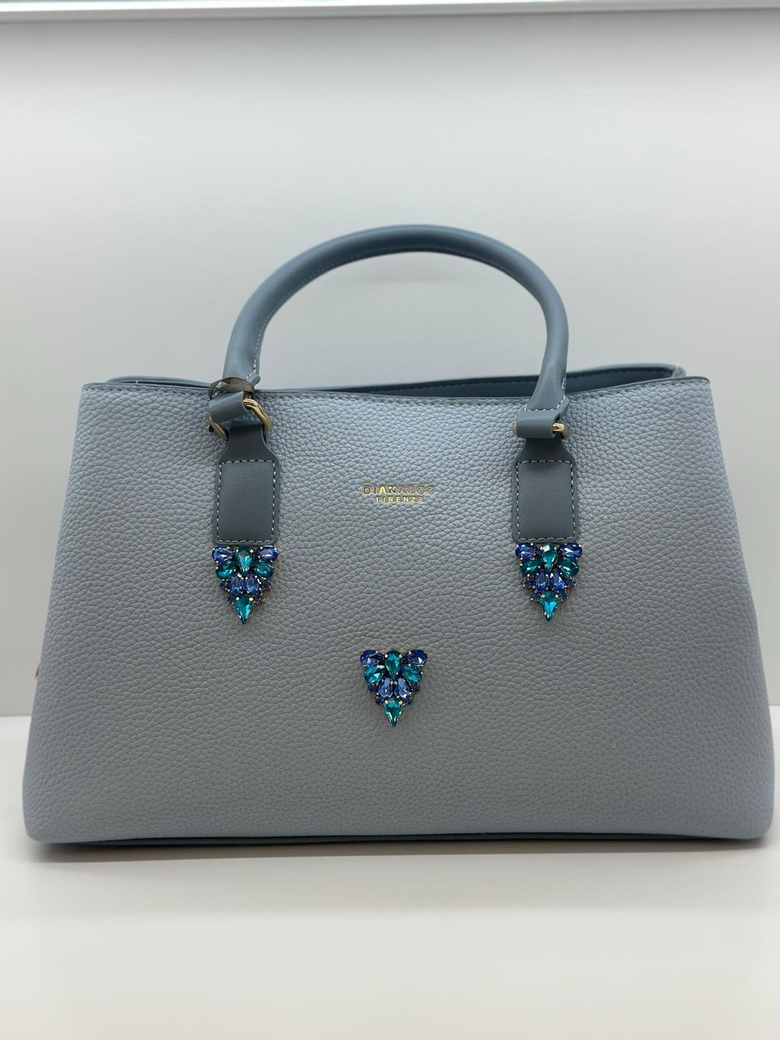 Borsa azzurra da cerimonia
