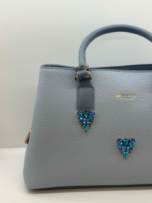 Borsa azzurra da cerimonia
