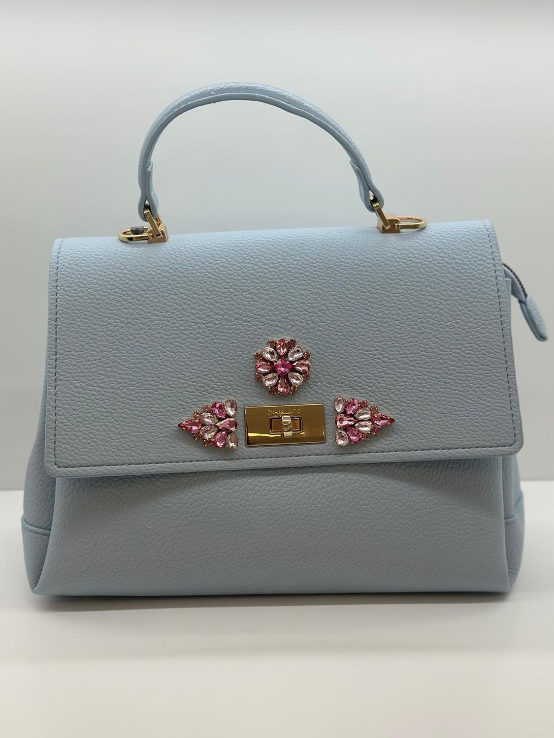 Borsa azzurra da cerimonia