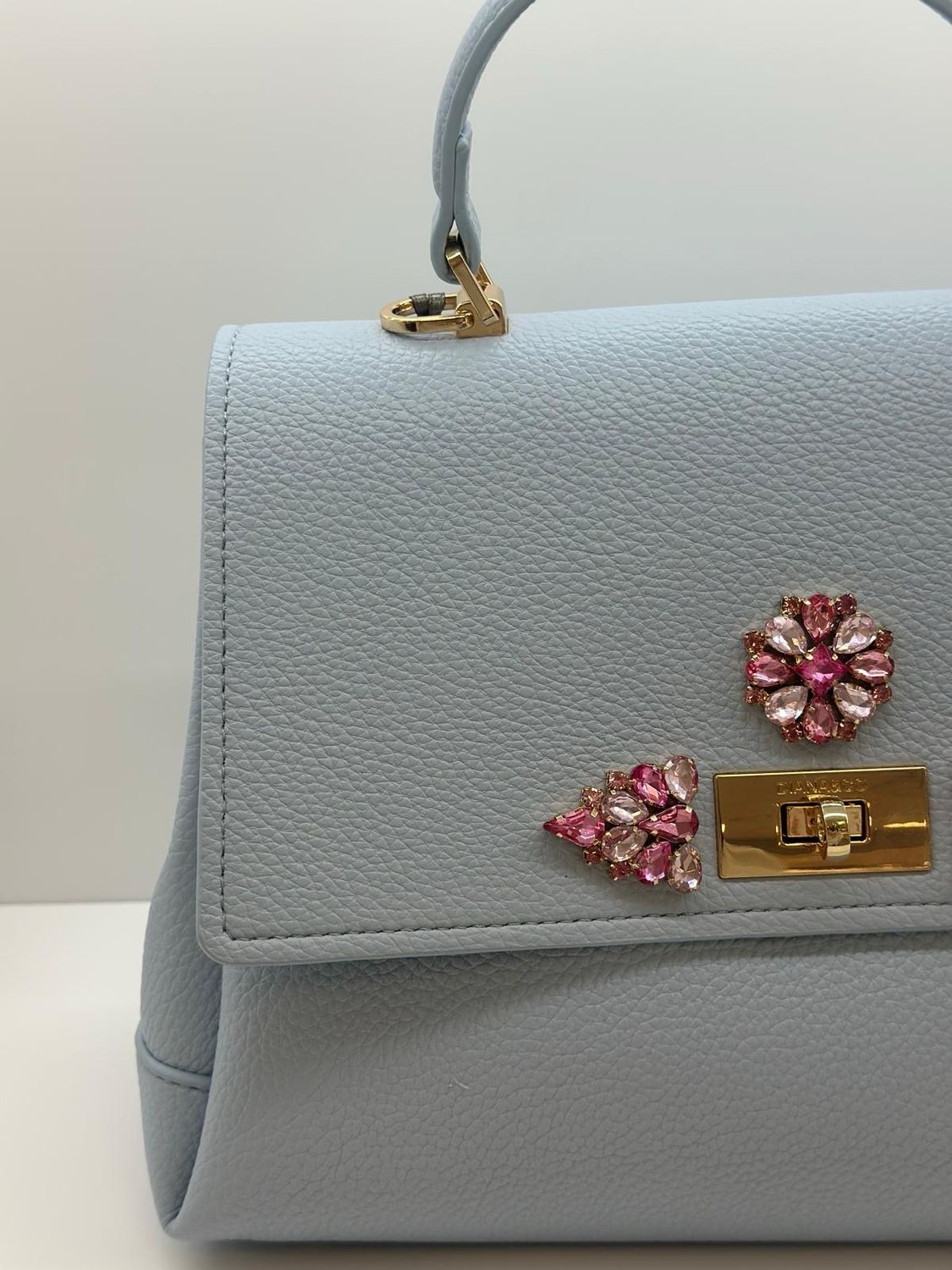 Borsa azzurra da cerimonia