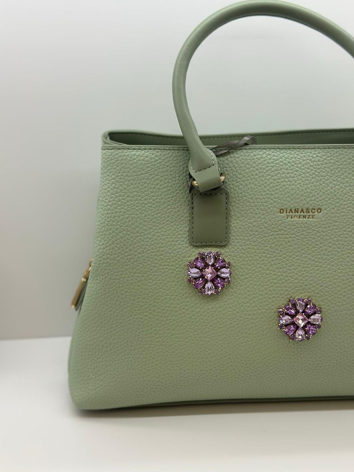 Borsa verde da cerimonia