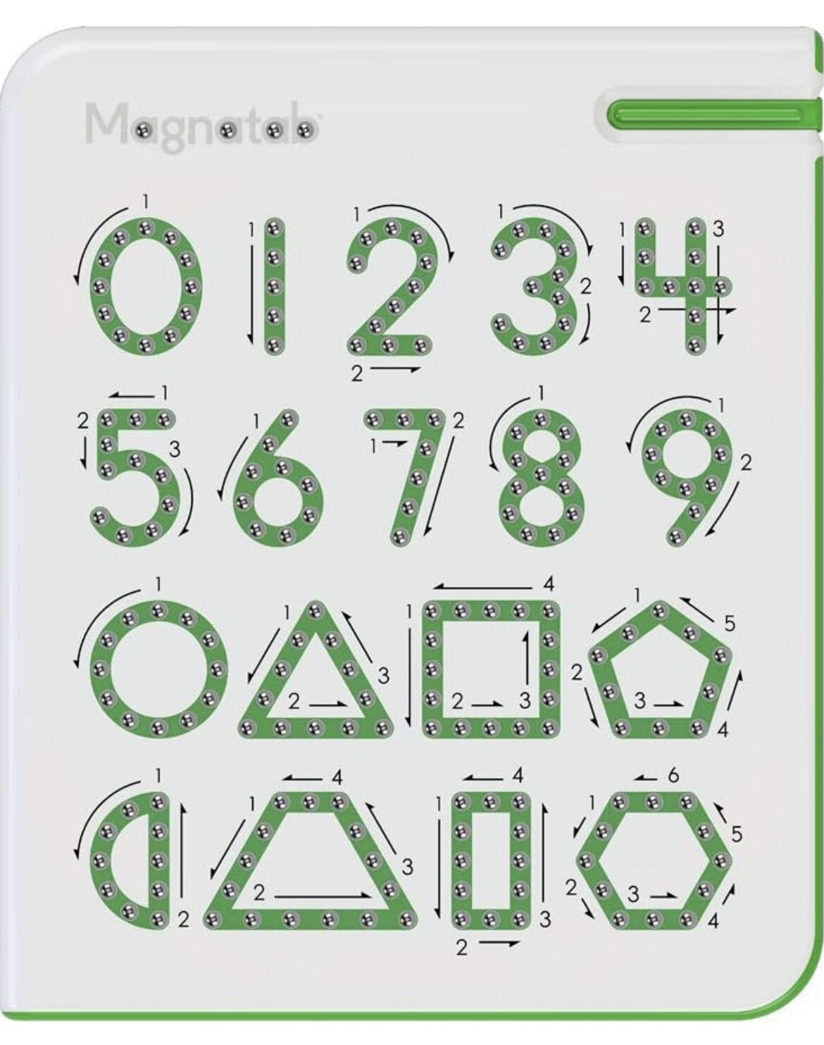 Magnatab Numbers And Shapes