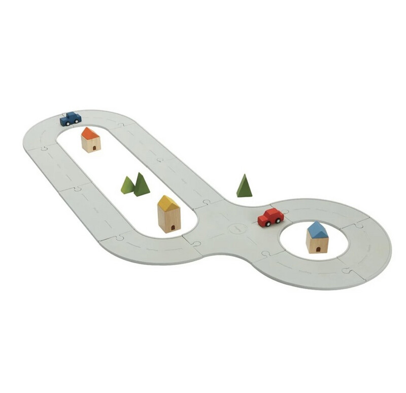 Rubber Road &amp; Rail Set Medium