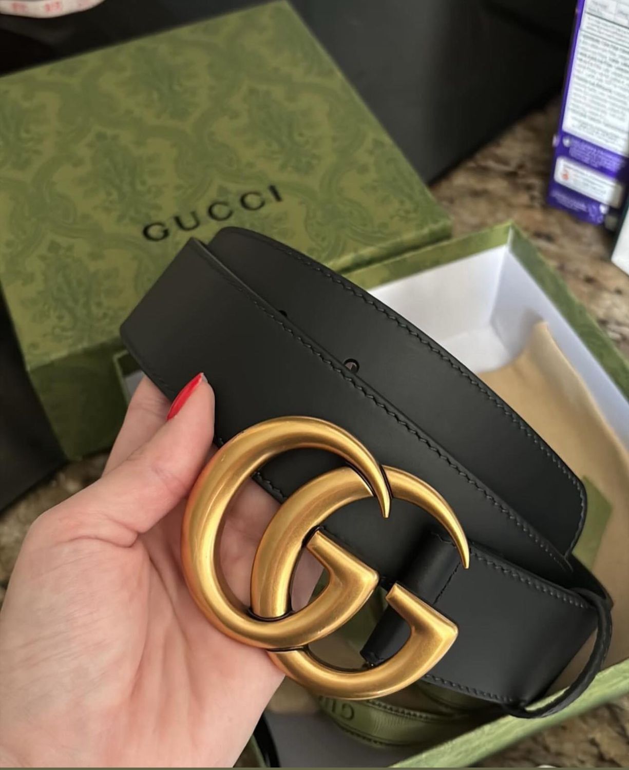 GG MARMONT WIDE BELT
