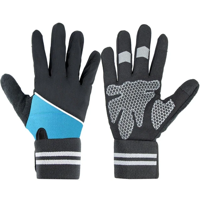 Full Finger workout gloves With Wrist Wrap