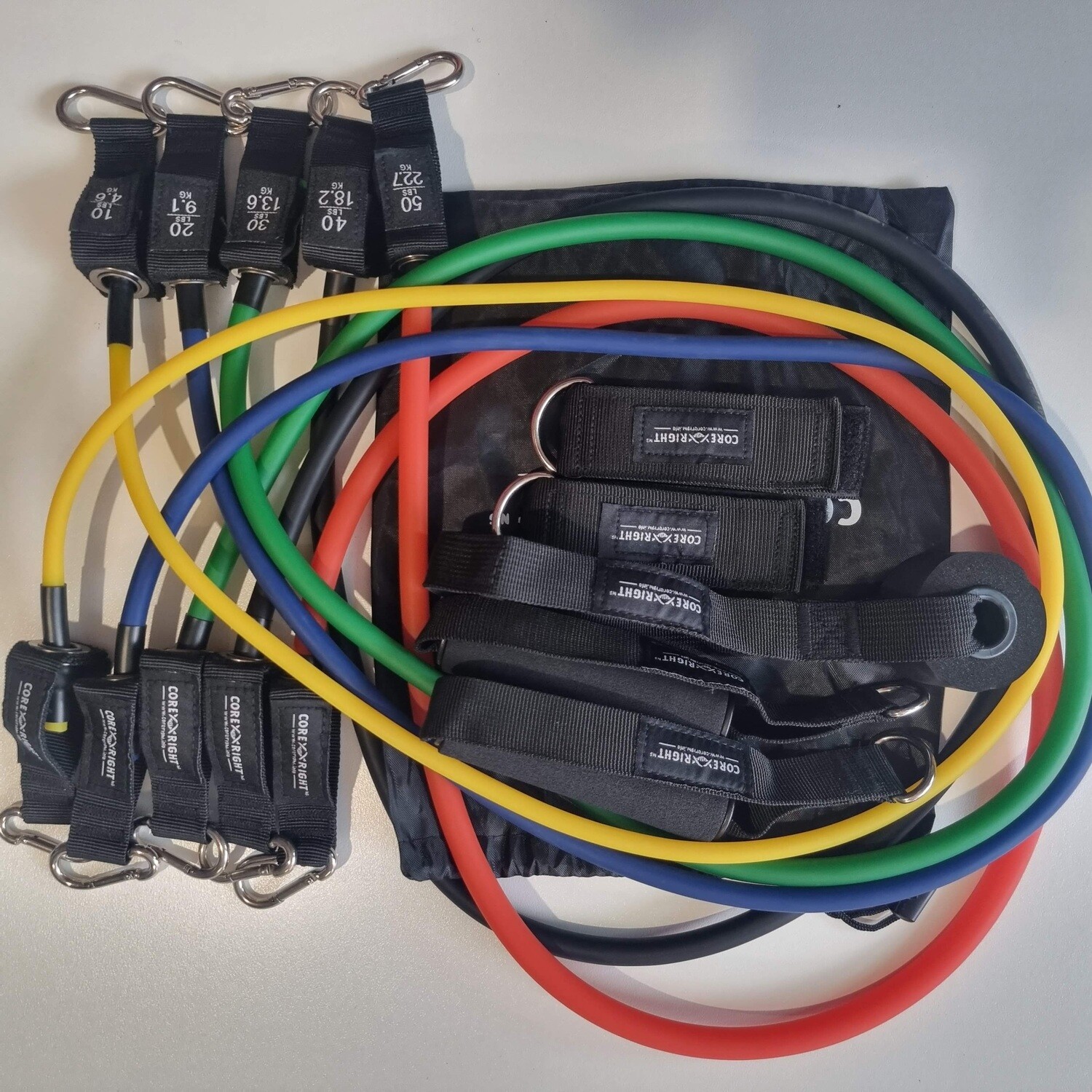 Set of 5 tube bands