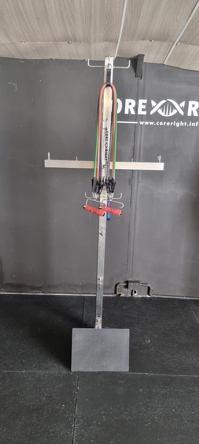 Coreright seated row foot Plate