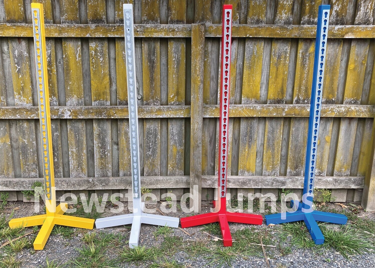 Aluminium Upright Jump Stands - Red