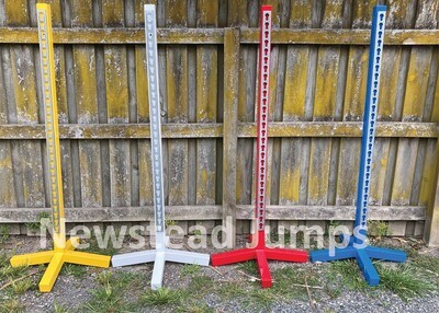 Aluminium Upright Jump Stands - Red