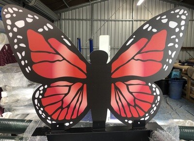 Butterfly Filler - Red