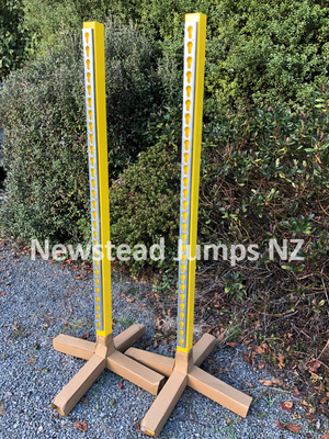 Aluminium Upright Jump Stands - Yellow