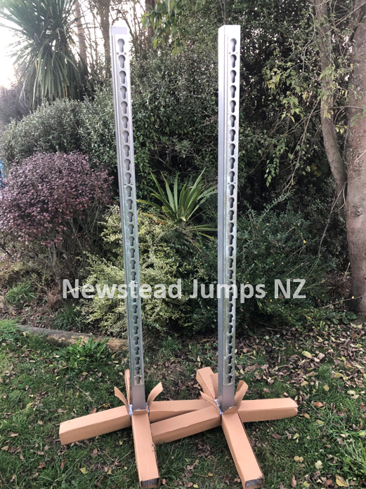 Aluminium Upright Jump Stands - Grey