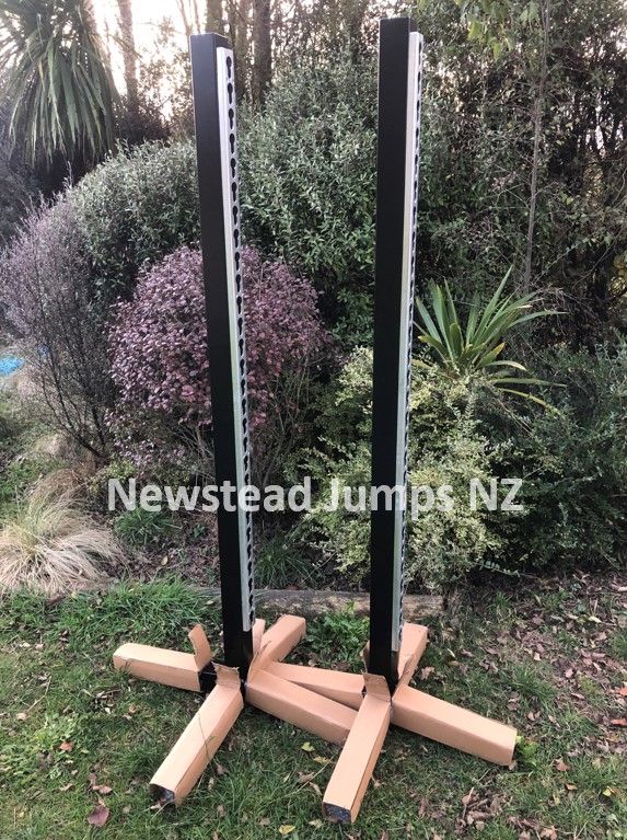 Aluminium Upright Jump Stands - Black