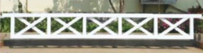 Hanging Gate - Type 2 - White