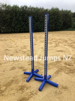 Aluminium Upright Jump Stands - Dark Blue
