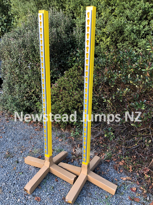 Aluminium Upright Jump Stands - Yellow