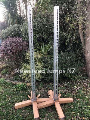 Aluminium Upright Jump Stands - Grey