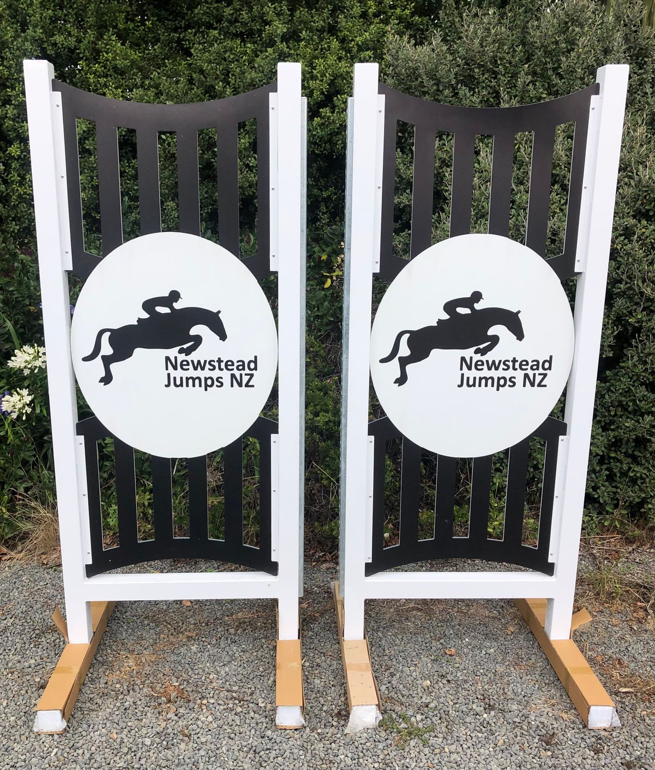 Aluminium  Wing Stands with Logo