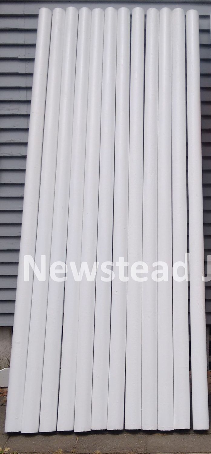 Show Jump Poles  3.6m long White