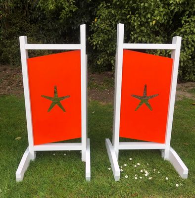 Wooden Star Wing Jump Stands