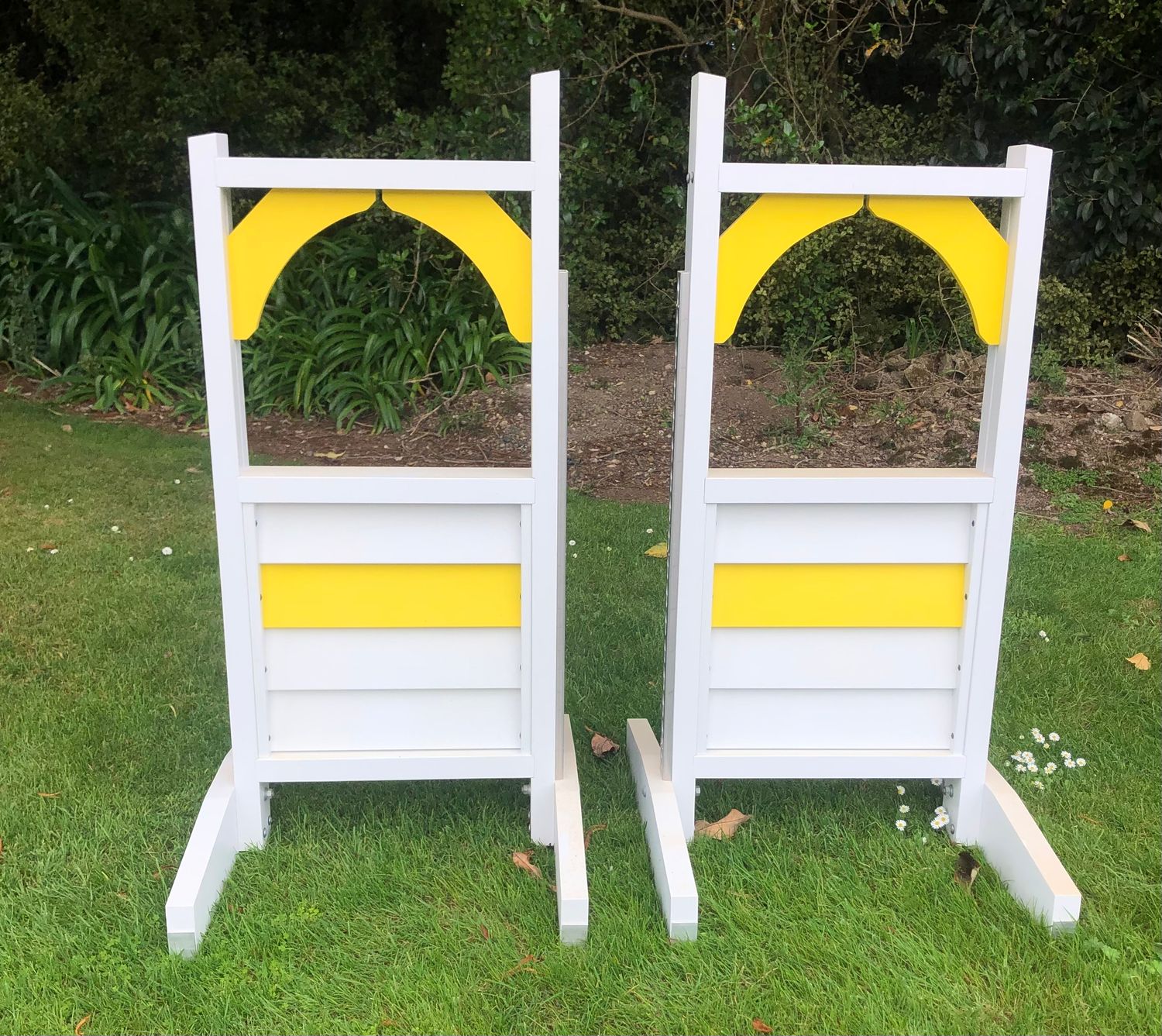 Wooden Arch Wing Jump Stands