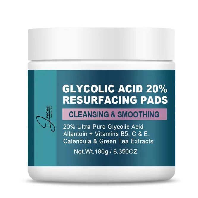 JRECEE Glycolic Acid 20% Resurfacing Pads