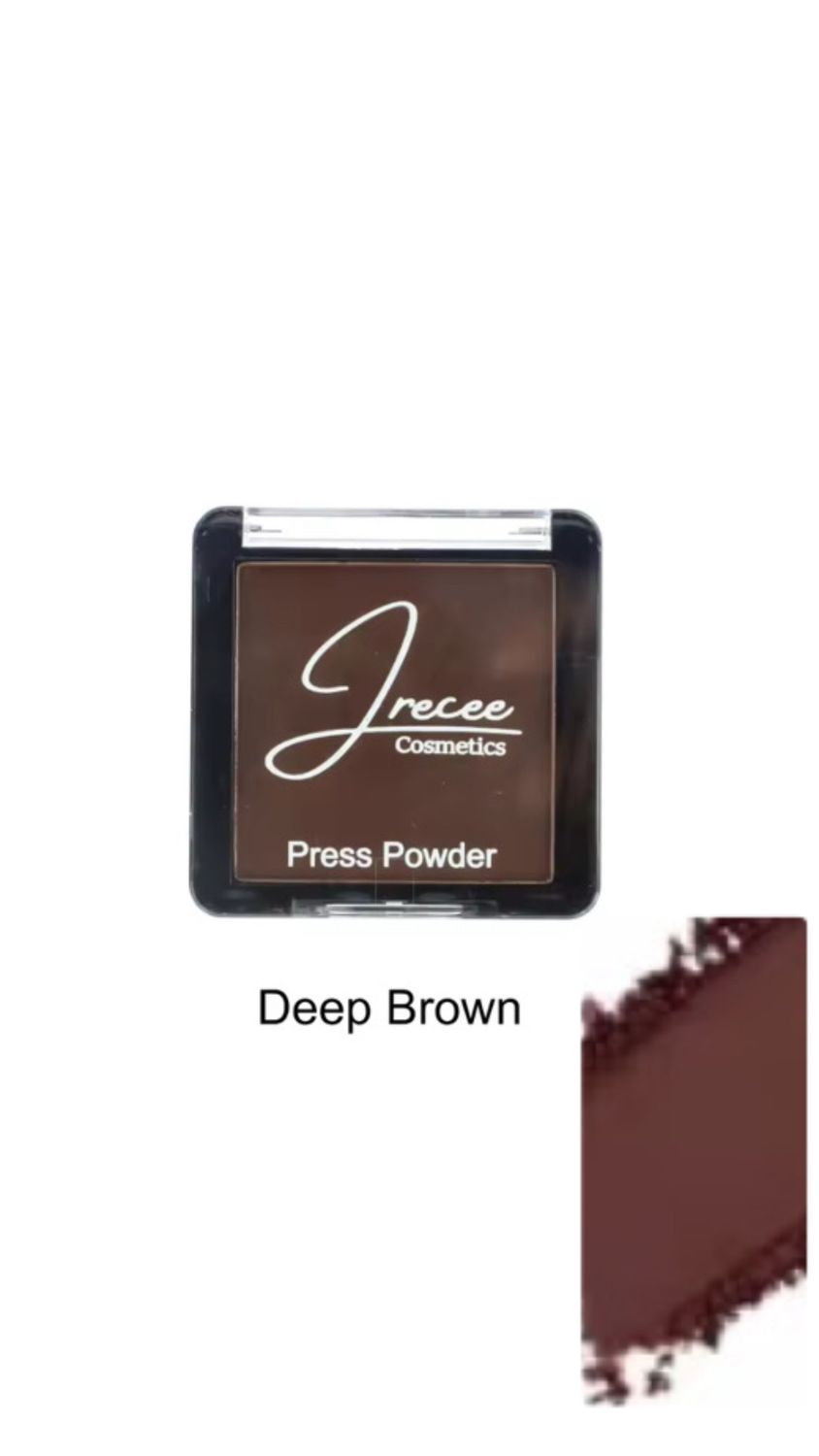 Jrecee “DEEP BROWN” Press Powder