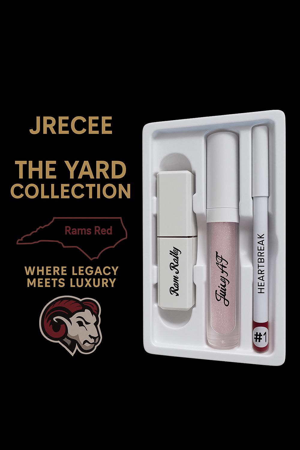 Rams Red Lip Set