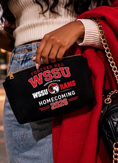 WSSU Forever Red 2026 Limited-Edition Makeup Bag ❤️🖤 WSSU Forever Red 2026 Limited-Edition Makeup Bag ❤️🖤