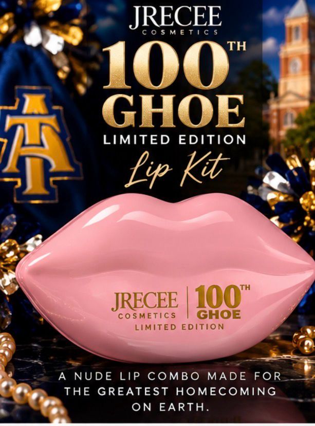 100th GHOE Limited-Edition Lip Kit 💙💛