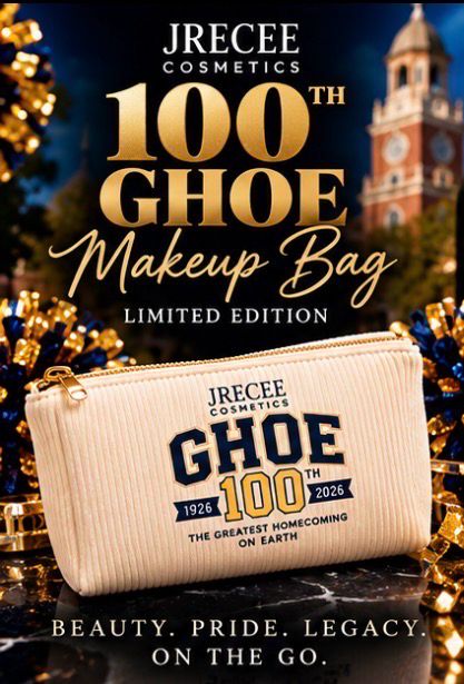 100th GHOE Limited-Edition Makeup Bag 💙💛