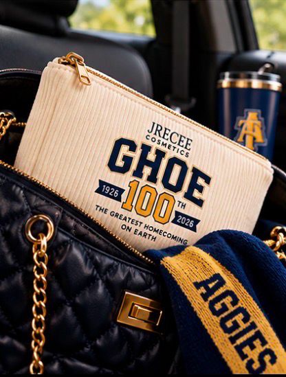 100th GHOE Limited-Edition Makeup Bag 💙💛