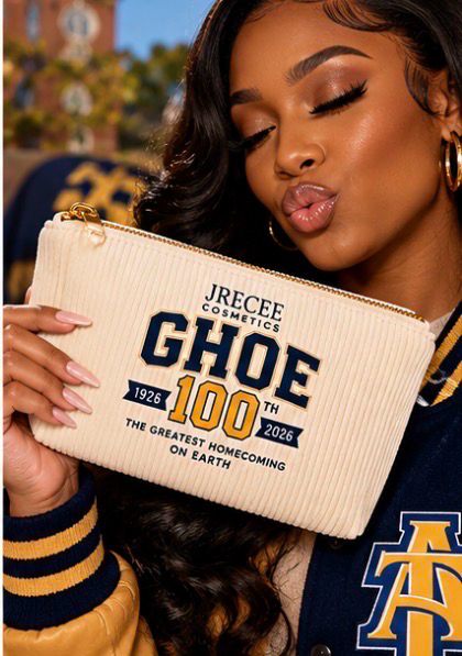 100th GHOE Limited-Edition Makeup Bag 💙💛