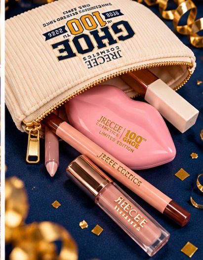 100th GHOE Limited-Edition Makeup Bag 💙💛