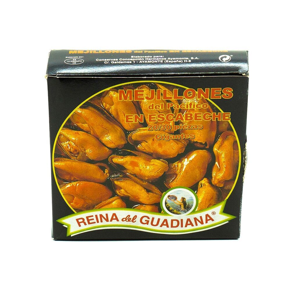 Mejillones de Nueva Zelanda en escabeche 550g