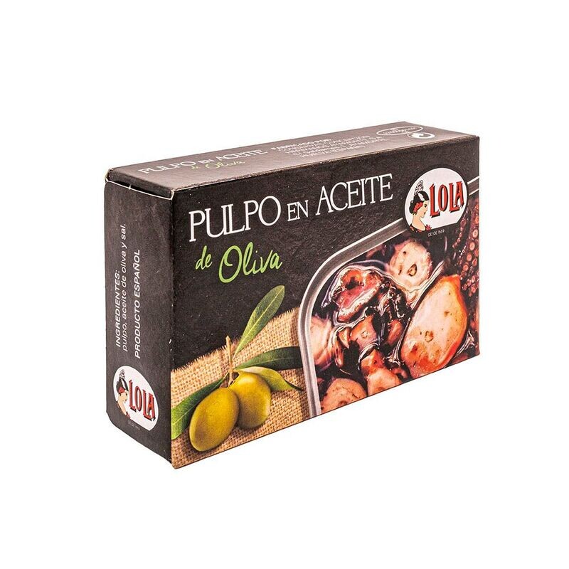 Pulpo en aceite de oliva 125g
