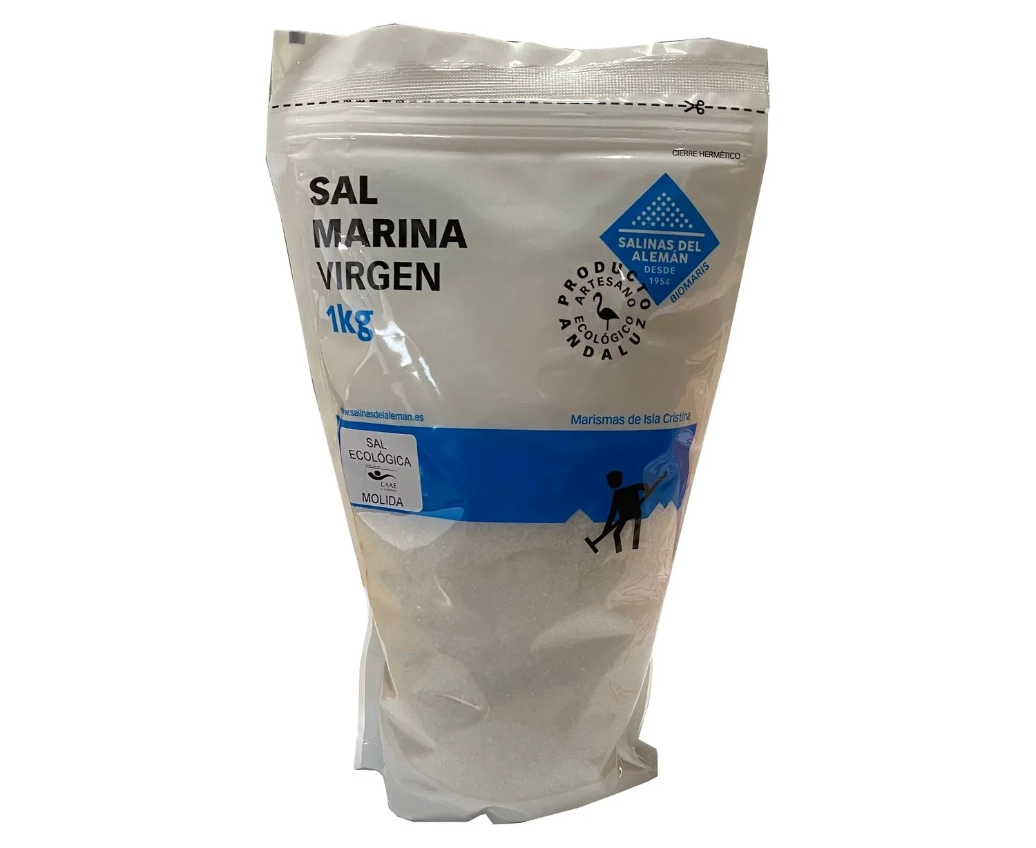 Sal marina virgen ecológica 1kg