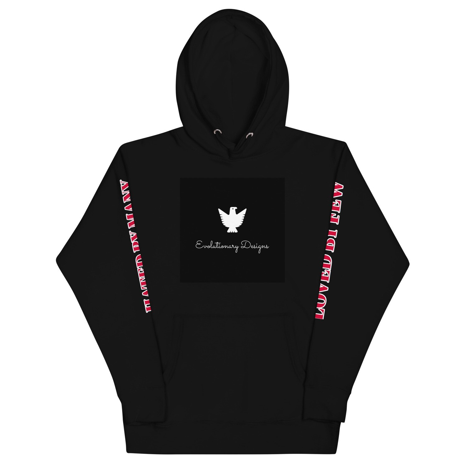 Unisex love by few hated by many respected by all hoddie