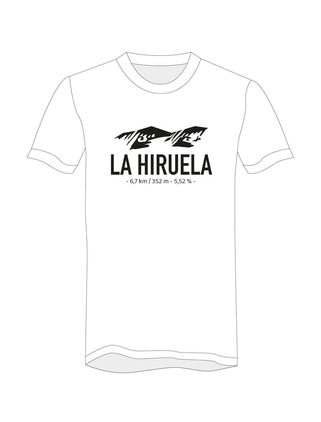 CAMISETA - "PUERTO DE LA HIRUELA" - ED. PUERTOS DE MADRID