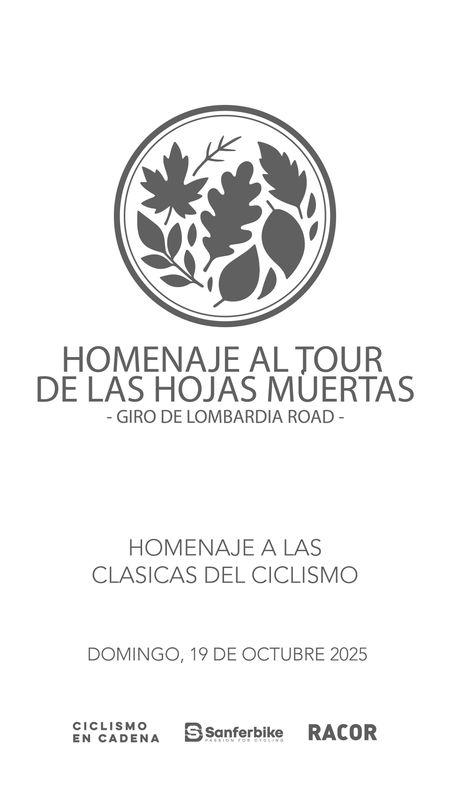 PARTICIPACIÓN - HOMENAJE TOUR DE LAS HOJAS MUERTAS